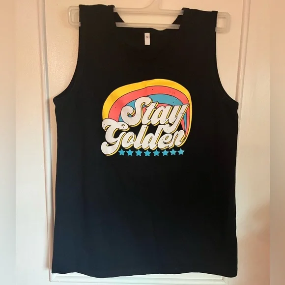 🎯Stay Golden Sleeveless Tank Top - Picture 7 of 15
